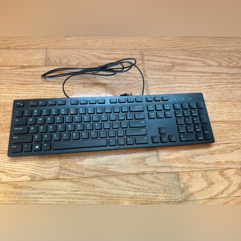 Dell Black Wired Keyboard great condition